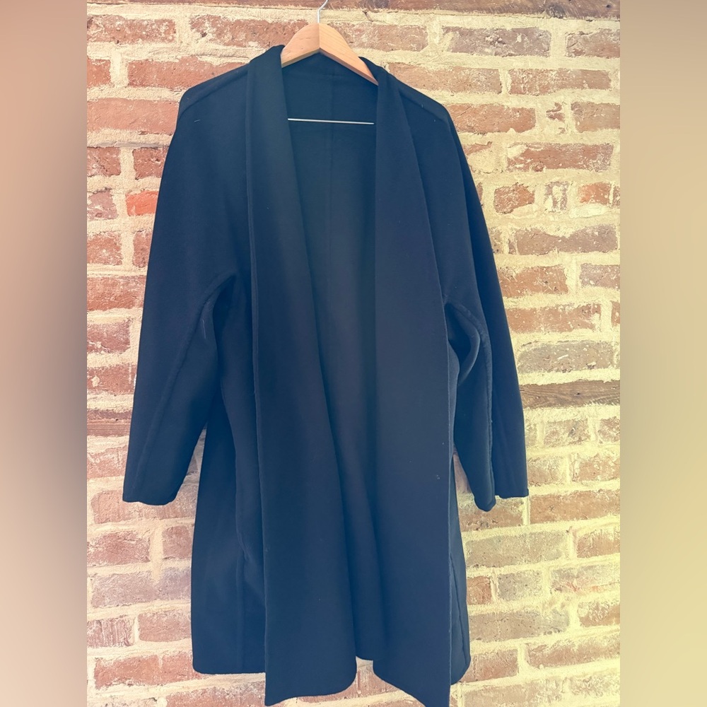 Vince Classic Black Coat